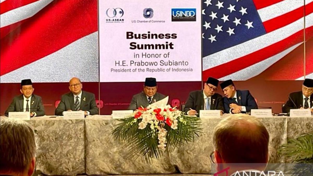 Prabowo Paparkan Peluang Investasi dan ART ke Pengusaha AS