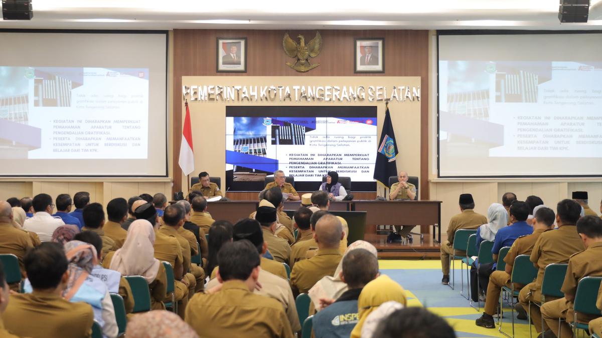 Tangsel Sosialisasikan Aturan Gratifikasi Baru Bersama KPK