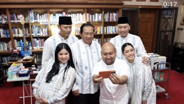Didit Prabowo Silaturahmi Lebaran ke Keluarga Gus Dur