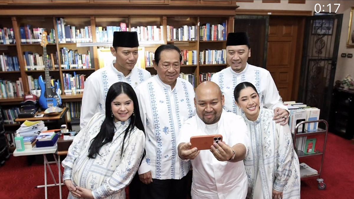 Didit Prabowo Silaturahmi Lebaran ke Keluarga Gus Dur